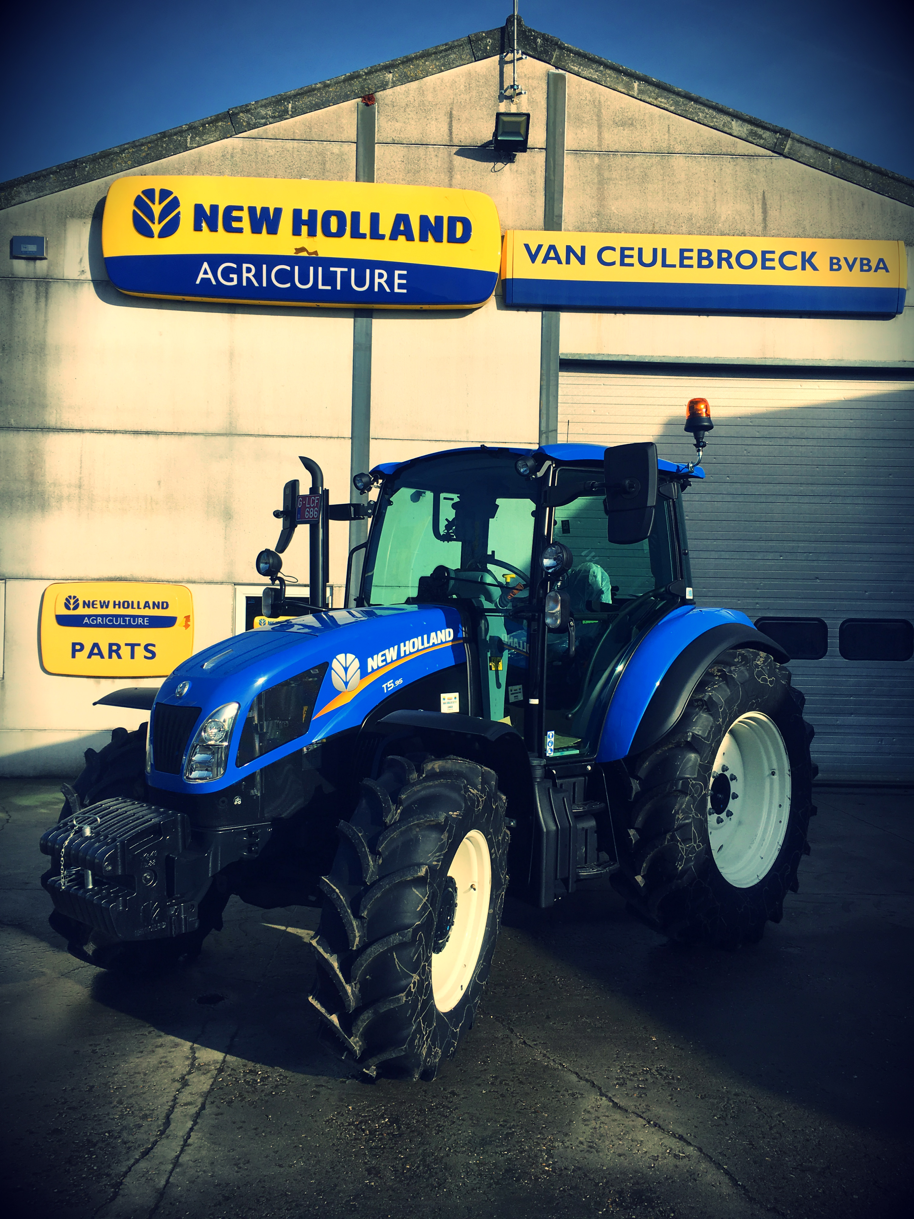 New Holland T5.95 Dual Command afgeleverd !!